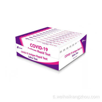 Covid-19 Antigen Rapid test na may swab.